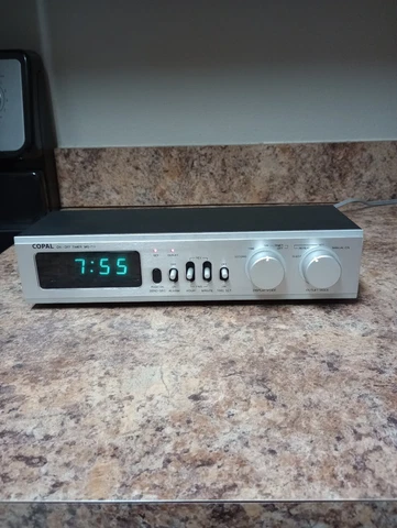 Vintage 1970's Copal MG-711 Table Digital Timer Alarm Clock Tested Cover
