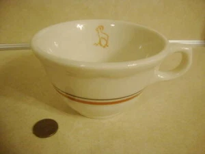 Vintage Restaurant Ware Mayer China Ruhm des Westens Great Northern RAM Muster Tasse - Bild 1 von 4