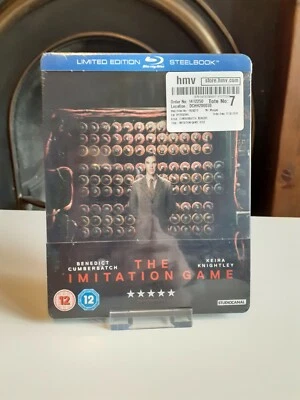 Imitation Game UK Exclusive Blu Ray Steelbook OOP - Image 1 of 2