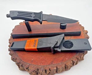 Vintage Gerber Patriot Black Collins Designed Tactical Fixed Blade Knife-2717.24 - Picture 1 of 11