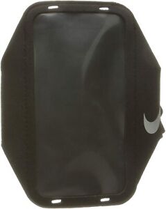 Unisex Nike Lean Running Arm Band, NRN65082 O/S Black Fits Most Smart Phones