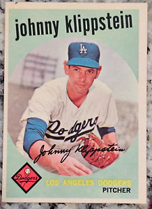 1959 Topps Baseball Card #152 Johnny Klippstein  - G/VG!     (YY)