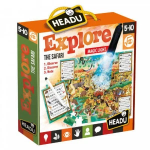 Headu - Explore The Safari Magic Light Fun Educational Game For Kids - Picture 1 of 2