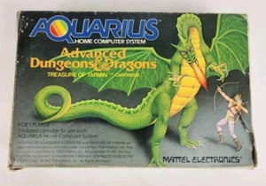 Juego de computadora Mattel Aquarius Advanced Dungeons Dragons Treasure Tarmin sin probar - Imagen 1 de 18