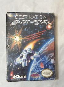 Destination Earthstar (Nintendo Entertainment System, 1990) CIB Complete NES