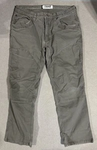 Pantaloni da campo Mountain Khakis 36x30 grigi utility abbigliamento da lavoro outdoor ginocchia rinforzate - Foto 1 di 5