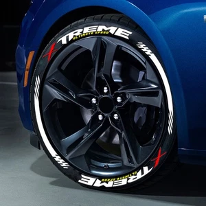 Adesivo Lettere Gomma 1,25" 15"-24" Lettere Permanente Pneumatico XTREME - Foto 1 di 19