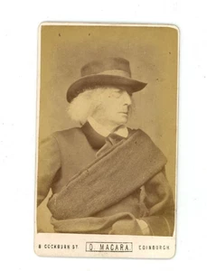 Vintage CDV John Stuart Blackie schottischer klassischer Gelehrter und Mann der Briefe - Bild 1 von 2