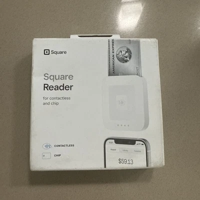 NEW SQUARE READER FOR CONTACTLESS AND CHIP A-SKU-0792  - Image 1 of 2