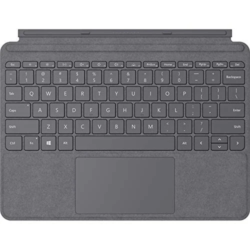 MICROSOFT Surface Accessories Surface GO Type Cover CLRS N ERCIAL LT Charcoal - Image 1 of 1
