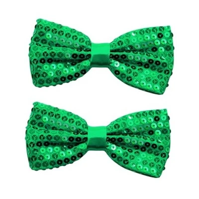 Pajaritas de lentejuelas PENTA ANGEL para hombre piezas color liso preatadas ajustables 2 verdes Foto 1 de 4