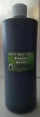 KAATZ BROS LURES Coyote Urine Trapping Hunting Trapper Trappers Scent Urines Coyotes 32oz quart