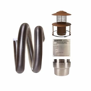 Flexible Chimney Flue Liner Installation Kit 7 Wood/Multifuel Stoves 316 Grade - Picture 1 of 11
