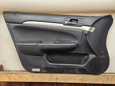 04-08 ACURA TSX Panel de moldura de puerta delantera izquierda Grafito Dr Manija Interruptor de ventana OEM Foto 1 de 4