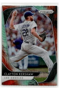 2020 Panini Prizm Cosmic Haze PRIZM Clayton Kershaw #43 Los Angeles Dodgers - Picture 1 of 2