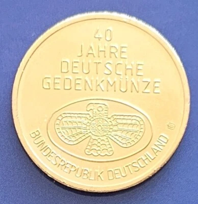 Medaille 40 Jahre Deutsche Gedenkmünze Bundesrepublik Deutschland - Bild 1 von 2