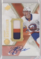 2021-22 SPx Auto Patch /49 Anthony Beauvillier #83 Patch Auto
