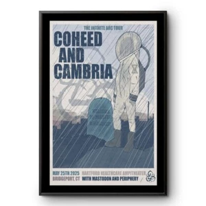 Coheed And Cambria Show May 25 2025 Bridgeport, CT Poster - Picture 1 of 2