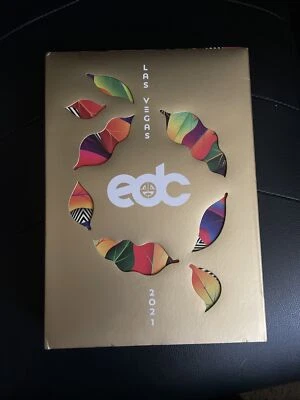 2021 EDC Las Vegas GA 3 Day Experience Pass { 10/22- 10/24} w/ collectible box - Image 1 of 2