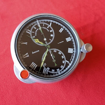 CRONOGRAFO 8 GIORNI E OROLOGIO JAEGER BUGATTI, MASERATI, MOTO GILERA - Imagen 1 de 4