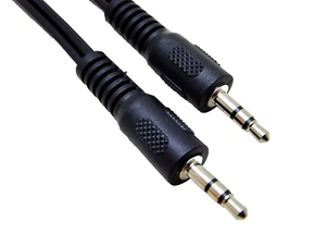 1,5 m Audio 3,5 mm Klinke Kopfhörer Kabel Aux Kabel Anlage Verstärker Kabel  - Bild 1 von 1
