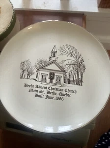 Beebe Advent Christian Church Beebe Quebec Plate Built June 1866 - Picture 1 of 3