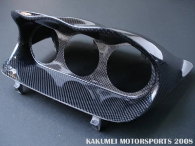 Kakumei Real Carbon Gauge Pod 52MM PARA 02-07 05 06 07 Subaru Impreza GD WRX Sti Foto 1 de 4