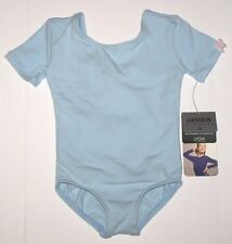 Danskin Leotard Bodysuit Short Slv Gymnastics Dance New Girl Infant 6-12 months