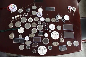 100Sets Magnetic Button Badge Maker Parts 25mm For Button Maker - Picture 1 of 3