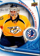 2011 Upper Deck National Hockey Card Day USA Pekka Rinne #4 Nashville Predators
