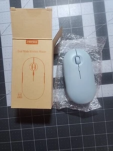 Seenda Wireless Mouse Blue Dual Mode Wireless Mouse - Picture 1 of 7