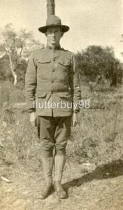 Foto de colección Z79 WWI MILIARY MAN IN UNIFORME c principios de 1900 - Imagen 1 de 2