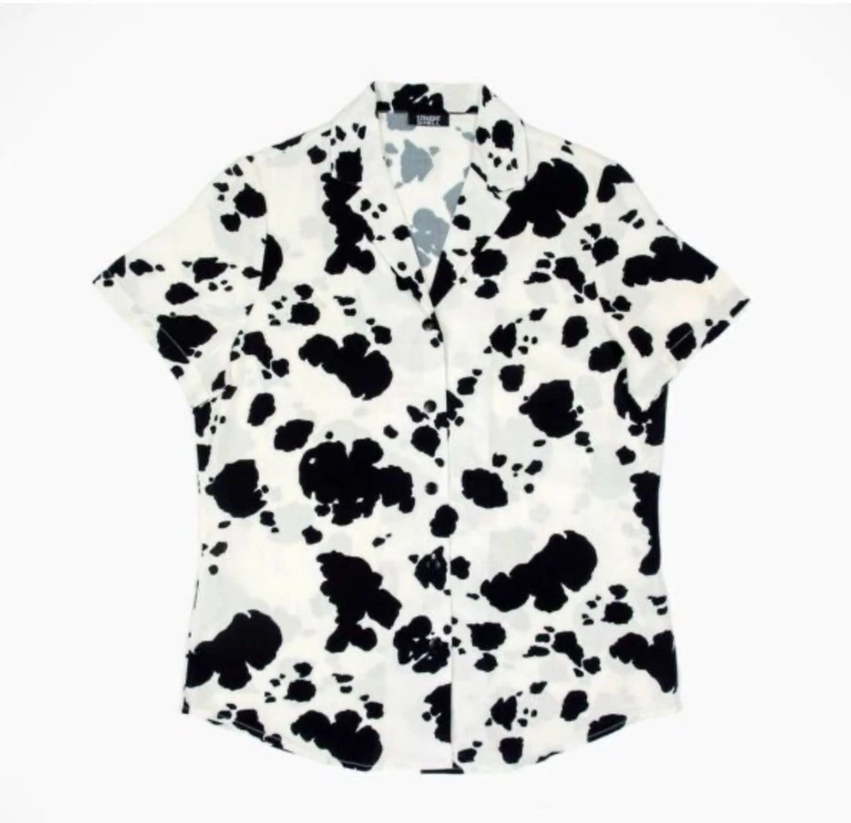 Camisa con estampado de vaca Straight To Hell Bella Foto 1 de 1