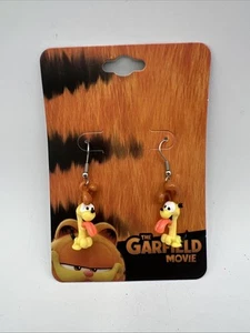 The Garfield Movie Odie 3D Charm Dangle Earrings - Picture 1 of 4