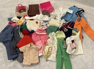 55+pc LOT Clothes Accessories Barbie Skipper Ken Mattel Dolls NEW & VINTAGE - Picture 1 of 12