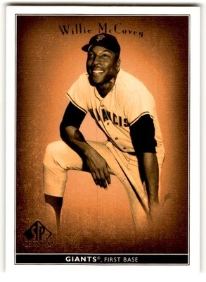 2002 SP Legendary Cuts Willie McCovey #73 San Francisco Giants - Image 1 of 2
