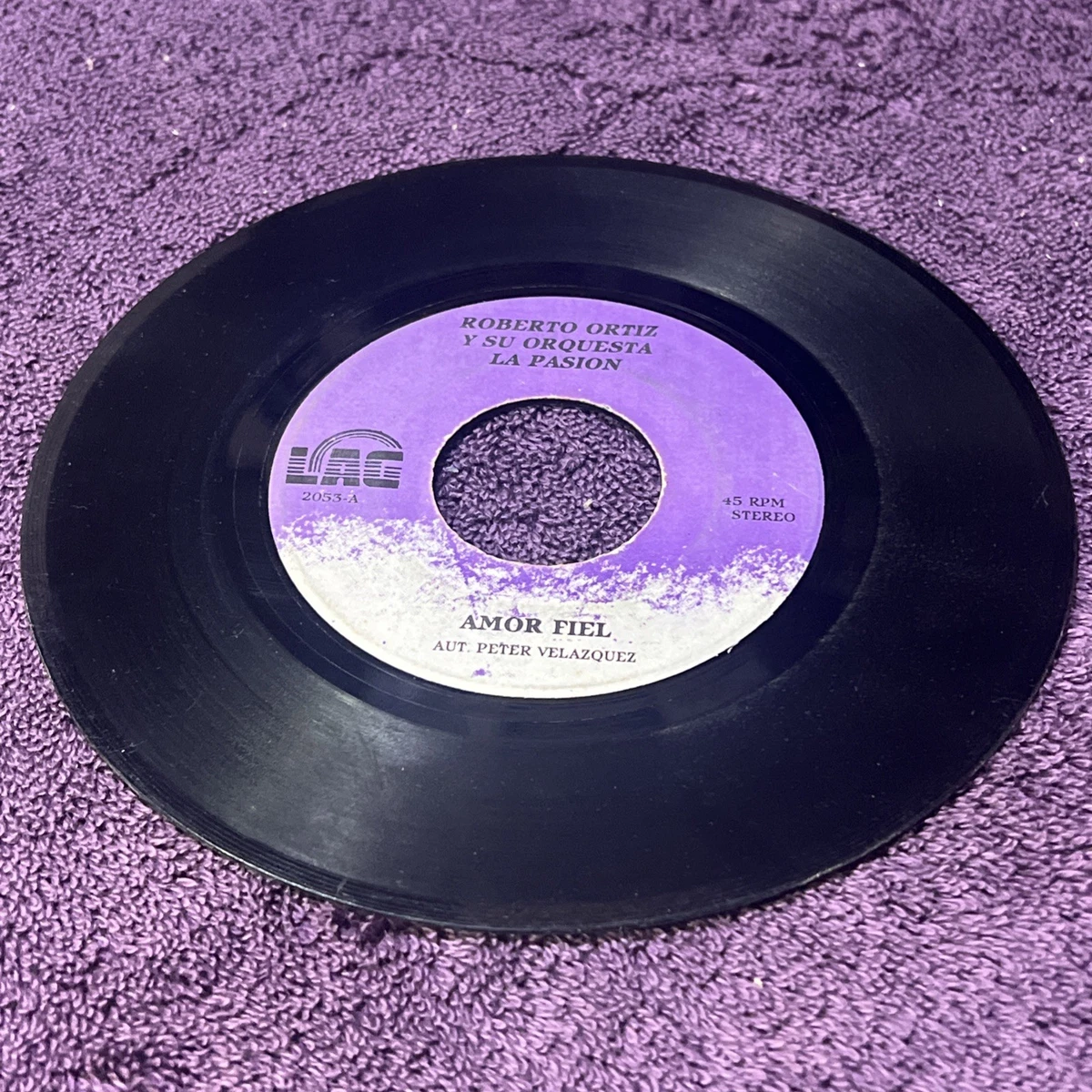 Good (G) Inlay Condition Salsa 45 RPM Speed Vinyl Records for sale