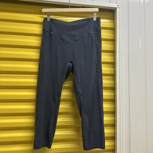 Halara Leggings Womens L Large Navy NWT Ultrasculpt High Pocket Gym Compression - Picture 1 of 7