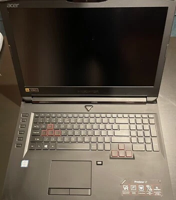 Acer Predator 17 Gaming Laptop - VR Ready - Used, in good condition - Image 1 of 4