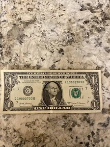 Billet 1 Dollar 2017A Anniversaire Anniversaire Histoire Date G 19002703 D - Photo 1/3