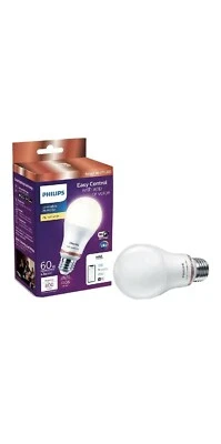 Philips WiFi LED Smart Bulb A19 800 Lumens Soft White WiZ Connected Wireless  - Image 1 of 4