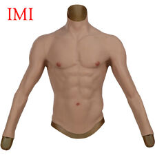 IMI Fake Chest Muscle Realistic Silicone Muscle Suit With Arms For Cosplay