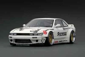 *SUPER RARE* Ignition Model IG1129 1/18 Nissan Silvia Rocket Bunny S13 V1 White - Picture 1 of 2