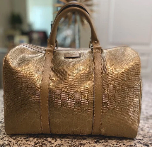 Gucci Crystal Joy Medium Boston 💼 Foto 1 de 4