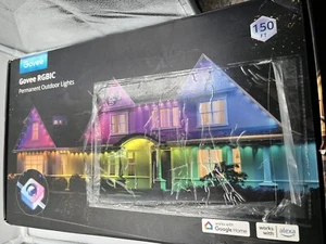 Govee Permanent Outdoor Lights - 150ft Feet - Untested As Is - Picture 1 of 5