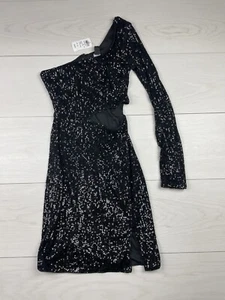 Windsor Little Black Sequin Dress Size Small NWT - Picture 1 of 8