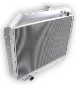 3Row Radiator For Ford F-Series F100 F150 F250 Truck Bronco 66-79 1965 1973 1978 - Picture 1 of 11
