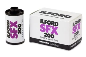 Ilford SFX 200 ISO 135-36 35mm Black & White Film - Expiry 03/2026 - Picture 1 of 3
