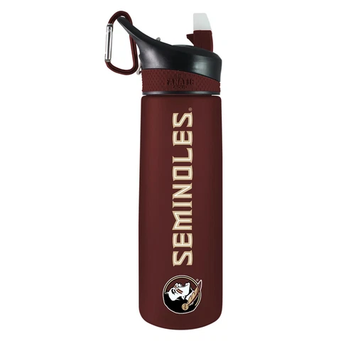 Florida State FSU Seminoles Personalized Tritan Sport Water Bottle-Customizable Cover