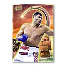 Filip Hrgović Captain Hook Sketch Card Limited 01/20 Dr. Dunk Signed